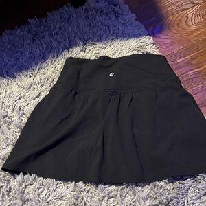 lululemon athletica Black Mini Skirt